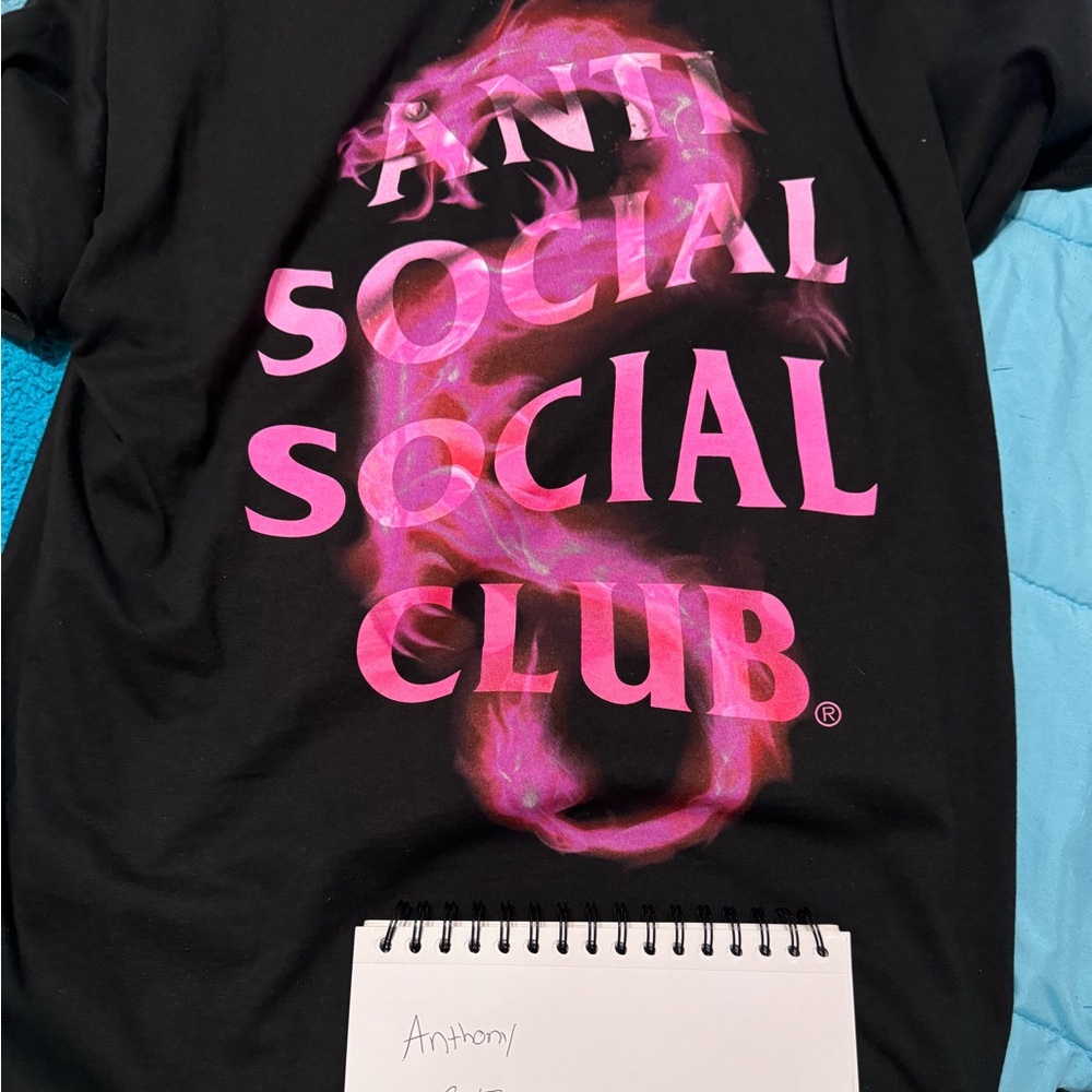 Large anti social social club tee